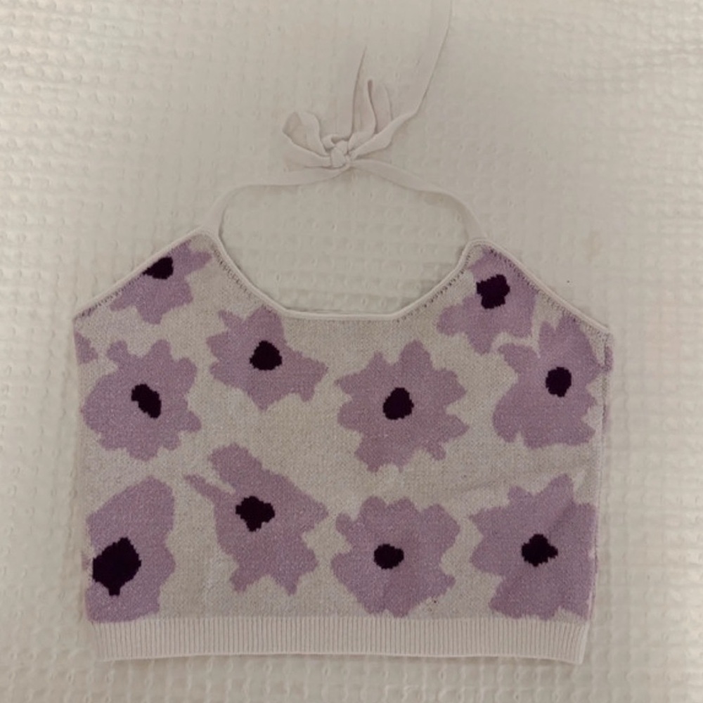 Halter Knit Tank Top